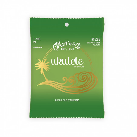 MARTIN M-625 Ukulele Premium Strings Tenore Polygut 23.6-24.4
