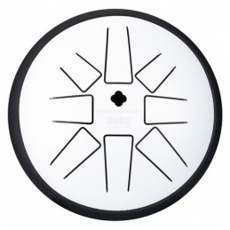 SELA SE-363 MELODY TONGUE DRUM 6" - G MINOR WHITE