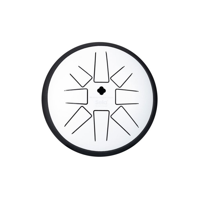 SELA SE-363 MELODY TONGUE DRUM 6" - G MINOR WHITE