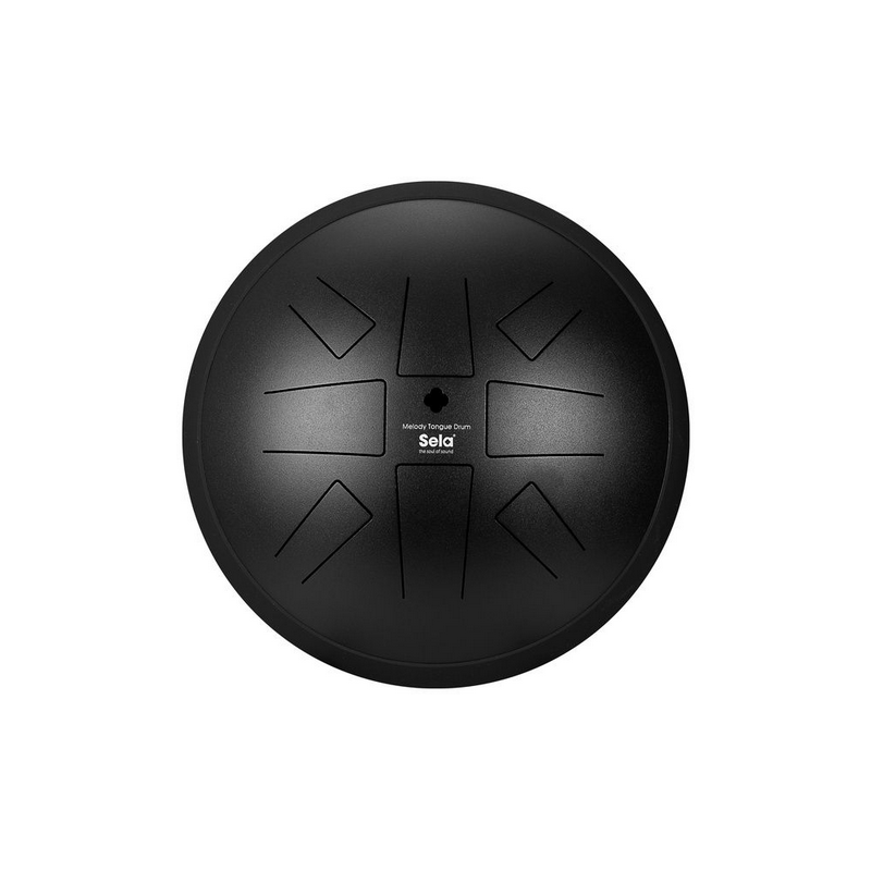 SELA SE-370 MELODY TONGUE DRUM 10" - A HIRAJOSH BLACK