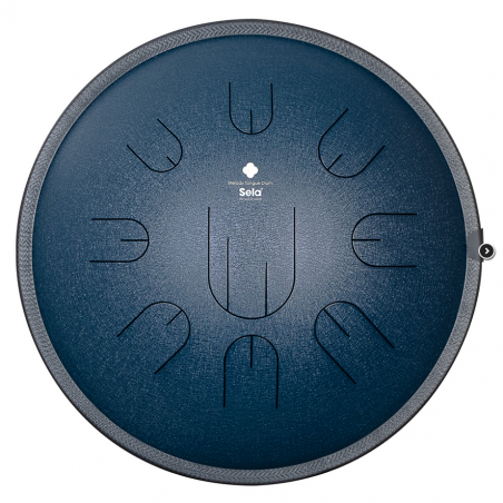 SELA SE-381 MELODY TONGUE DRUM 14" - D AMARA - NAVY BLUE