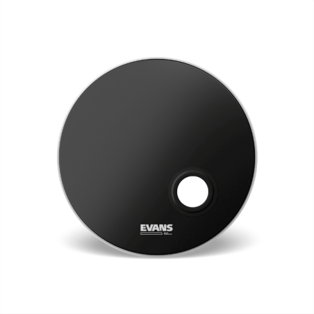 EVANS 20" E-MAD RESO BASS DRUM BLACK