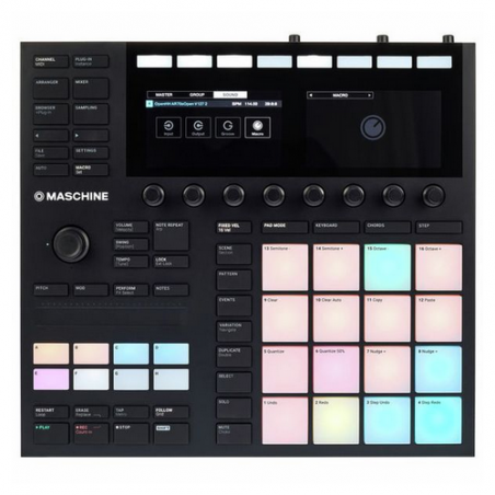 NATIVE INSTRUMENTS MASCHINE MKIII - BLACK - GROOVE PRODUCTION STUDIO