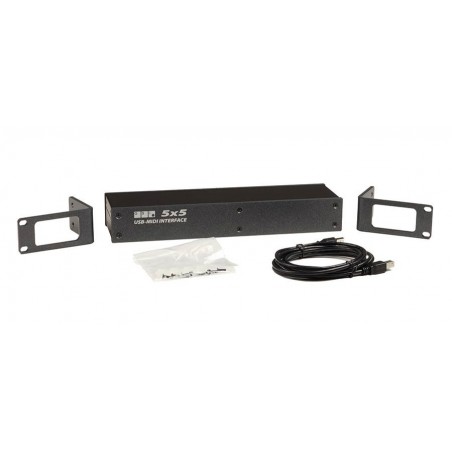 CRUMAR Interfaccia MIDI USB 5 In 5 Out  a Rack