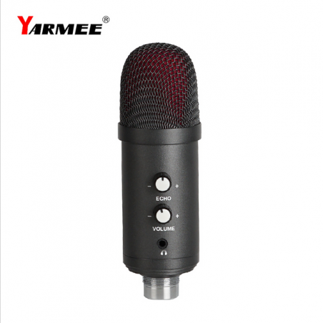 YARMEE YR06 USB FOR PC - MICROHONE CONDENSER CARDIOID - BLACK
