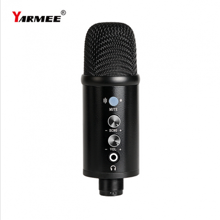YARMEE YR-13 USB MICROPHONE CONDENSER CARDIOID - BLACK