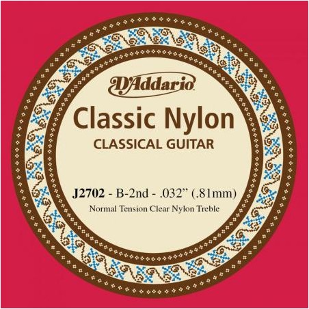 D'ADDARIO J2702 CORDA SINGOLA NYLON - SI (B2)