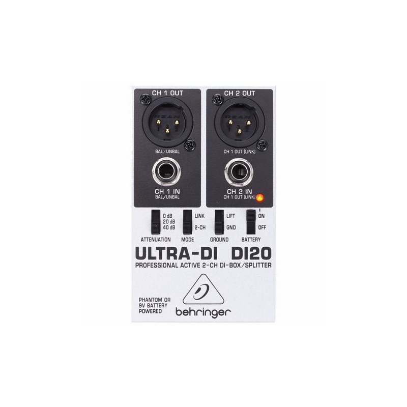 BEHRINGER DI20 ULTRA-DI PRO A 2ch - DIRECT BOX