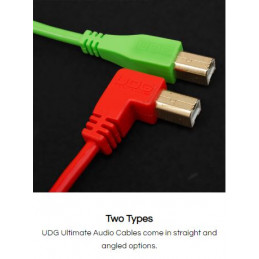 U95002OR - ULTIMATE AUDIO CABLE USB 2.0 A-B ORANGE STRAIGHT 2M