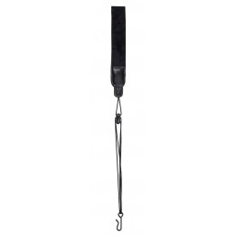 BAM ST-0022 TRACOLLA IMBOTTITA PER STRUMENTI A FIATO - GANCIO IN METALLO - NOIR