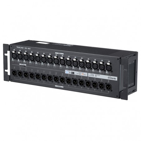 TASCAM SB-16D DIGITAL STAGEBOX 16x16 I/O - DANTE