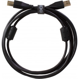 U95003BL - ULTIMATE AUDIO CABLE USB 2.0 A-B BLACK STRAIGHT  3M
