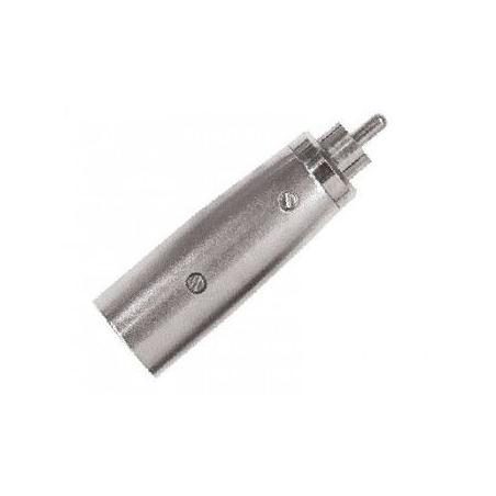 MB AT-530 ADATTATORE XLR 3poli MASCHIO / SPINA RCA MASCHIO