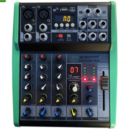 ZZIPP ZZMXBTE4 MIXER COMPATTO 4 CANALI DSP BT