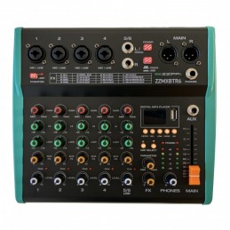 ZZIPP MXBTR6 MIXER ANALOGICO DSP MP3
