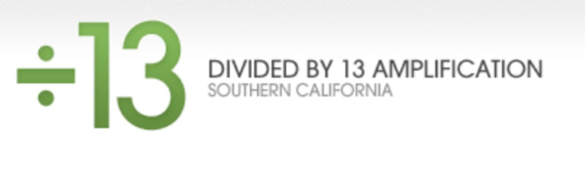 DIVIDED BY 13